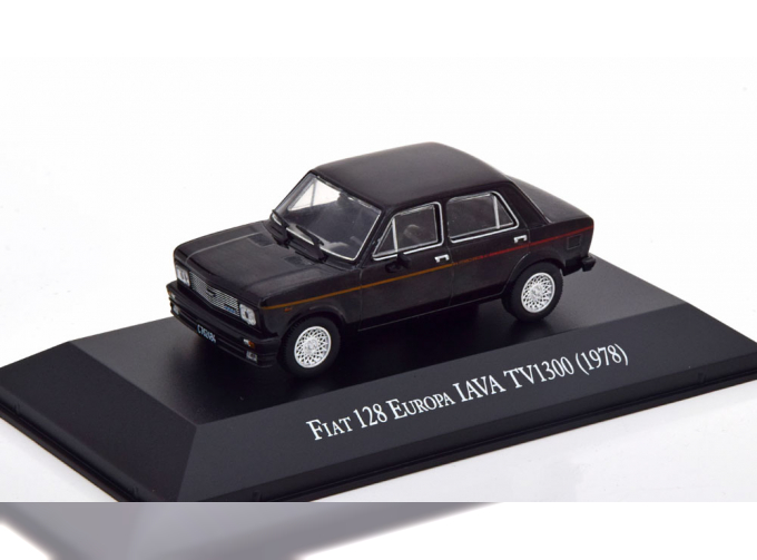 FIAT 128 Europa IAVA TV1300 1978, black