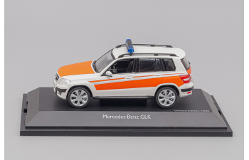MERCEDES-BENZ GLK Notarzt (2009), white / orange