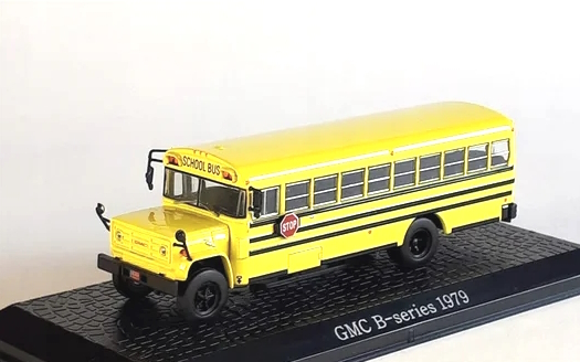 GMC B-series School Bus (1979), yellow
