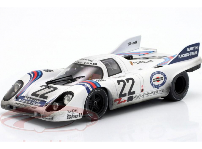 PORSCHE 917K "Dirty Version" №22 Winner 24h LeMans Helmut Marko, Gijs van Lennep (1971)
