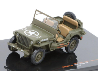 JEEP Willys MB (1943), olive green