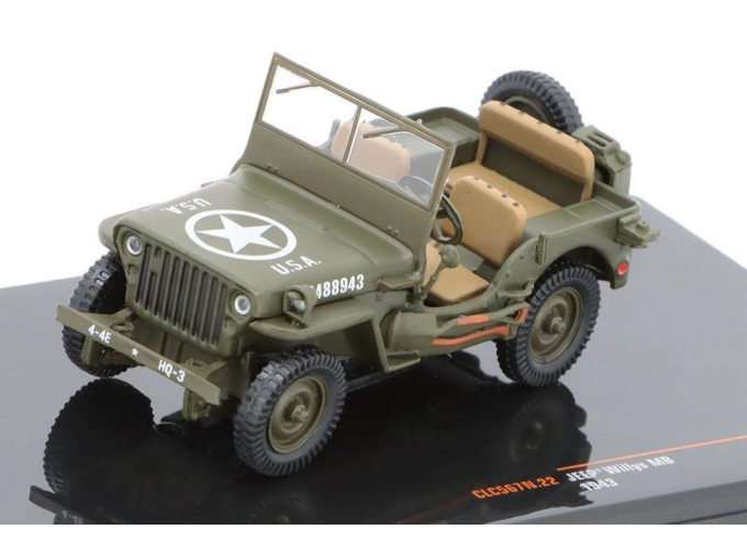 JEEP Willys MB (1943), olive green