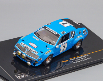 ALPINE-RENAULT A310 #7 J-L.Thérier-M.Vial 3 место Tour de Corse 1974, blue