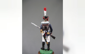 Фигурка Рядовой 1-го полка Тиральеров Молодой гвардии. Франция, 1810-1814 гг.