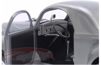 Willys Gasser Hammered Steel (1940), clear finish