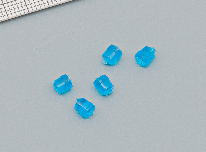 Набор мигалок (Вариант 11, синие), 5 шт