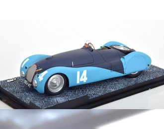 BUGATTI F1 Type 57s 45 №14 A.c.f. Gp (1937) Jean Bugatti, 2 Tone Matt Blue