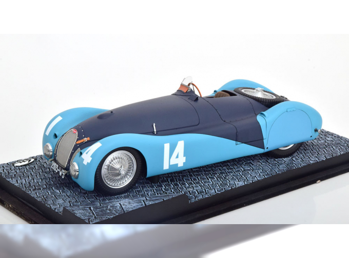 BUGATTI F1 Type 57s 45 №14 A.c.f. Gp (1937) Jean Bugatti, 2 Tone Matt Blue