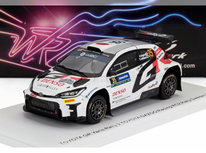 TOYOTA GR Yaris Rally2 №35 Toyota Gazoo Racing WRT NG Hikaru Kogure, Topi Luhtinen (2024)