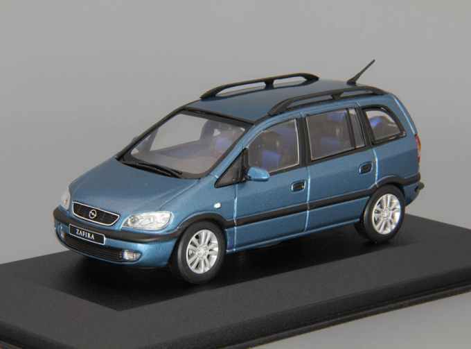 OPEL Zafira A (1999), blue metallic