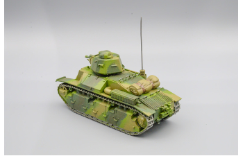 тягач Laffly S45 c прицепом Titan и танком Char D2