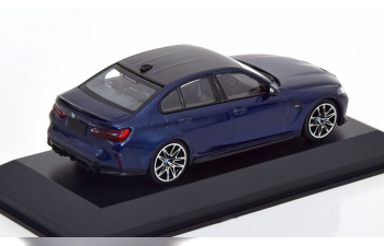 BMW M3 Competition Saloon (2020), darkblue-metallic