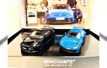 PORSCHE 911 (992) GT3 (2021), blue / black