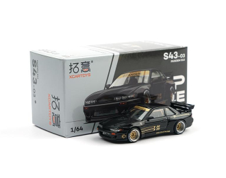 NISSAN S13 Pandem #66, black / gold