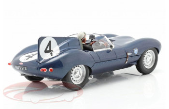 Набор из двух моделей Jaguar D-Type #4 Winner 24h LeMans (1956) + фигурка гонщика