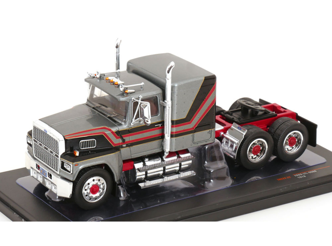 FORD LTL 9000 Tractor Truck 3-assi (1978), Grey Black Red