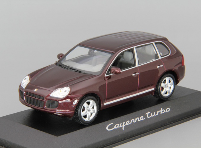 (Уценка!) PORSCHE Cayenne Turbo (2003), dark red
