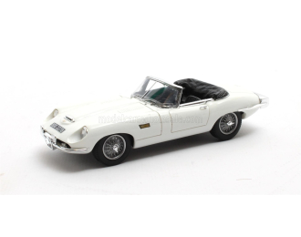 JAGUAR E-type Frua Roadster Open JUST MARRIED с двумя фигурками (1964), white