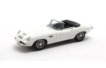 JAGUAR E-type Frua Roadster Open JUST MARRIED с двумя фигурками (1964), white