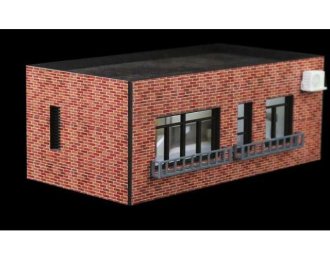 Diorama *Building part C*, various