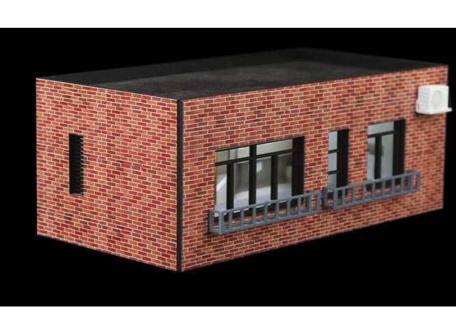 Diorama *Building part C*, various