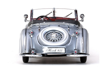 HORCH 855 Roadster (1939), silver grey / dark red