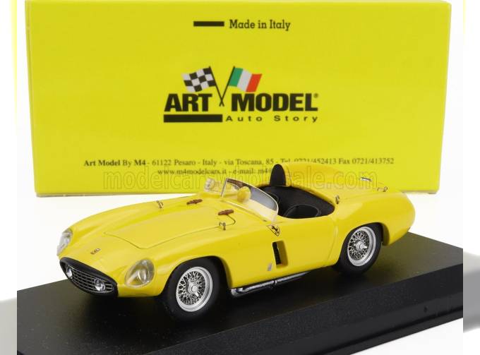 FERRARI 750 Monza Spider Street Version (1955), Yellow