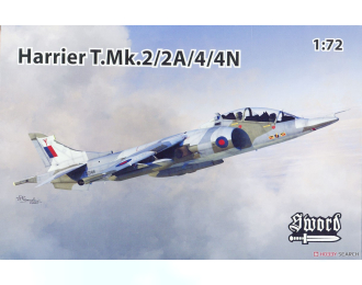 Сборная модель Harrier T.Mk.2/2A/4/4N