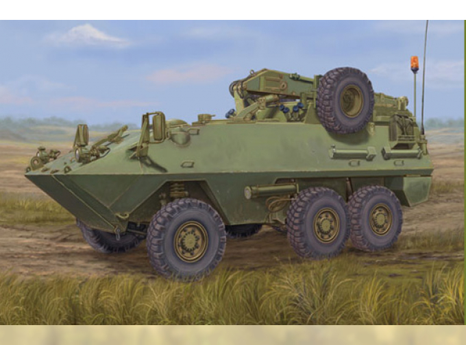 Сборная модель Бронетранспортер Canadian Husky 6x6 APC (Improved Version)