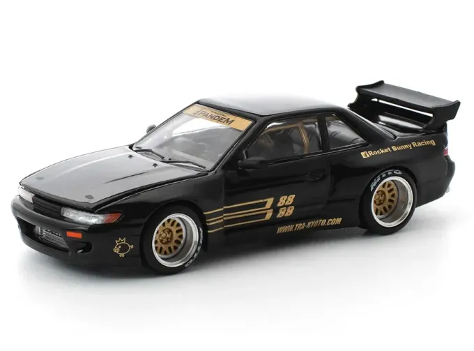 NISSAN Pandem S13, black