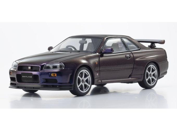NISSAN Skyline GT-R (R34) V-SPECII (2001), purple 