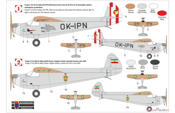 Сборная модель Praga E-114B "Air Baby"