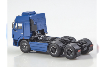 Камский грузовик 6460 седельный тягач, синий