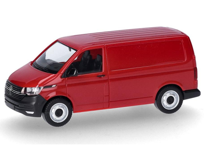 VOLKSWAGEN T6.1 фургон, красный