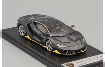 LAMBORGHINI Centenario Geneva MotorShow, carbon / yellow