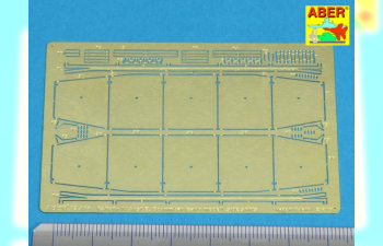 Фототравление для Side skirts for PzKpfw IV, Ausf.G, early Brummbar