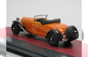 BUGATTI Type 46 Cabriolet de Villars #46360 (открытый) 1930 Orange