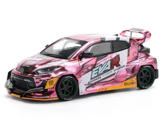 TOYOTA Eva RT Production Model Custom Type-08 Goodride GR Yaris, pink/white
