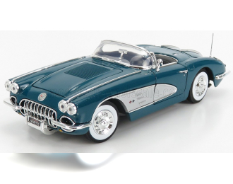 CHEVROLET Corvette Spider (1958), Green Silver