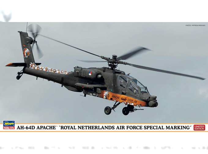 Сборная модель Westland/Boeing AH-64D Apache "Royal Netherlands Air Force SpecialMarking"