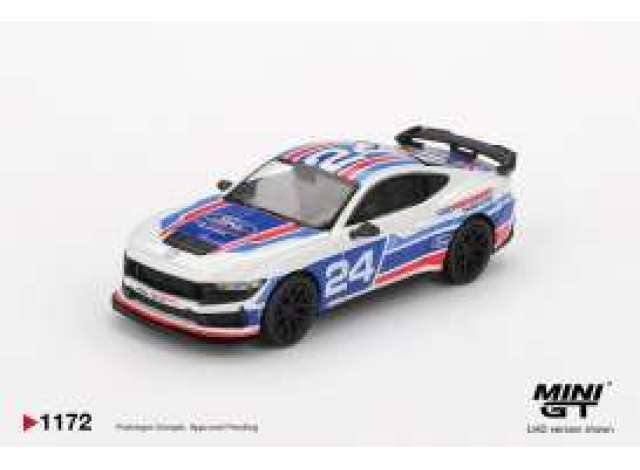 Ford Mustang Dark Horse #24 Ford Performance Racing School, white/blue/red 2025