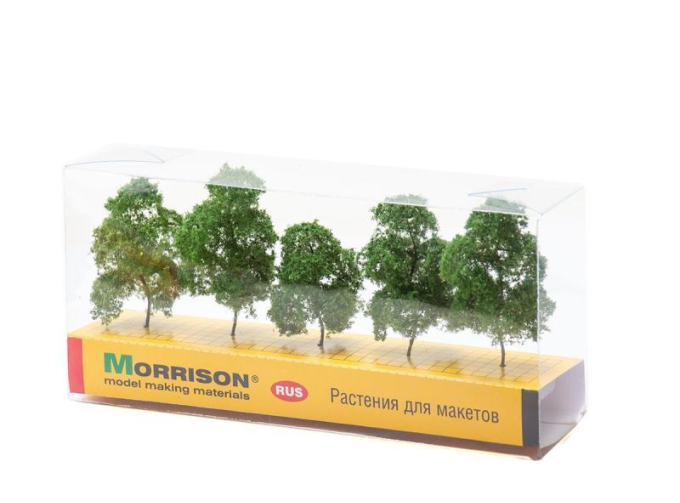 Деревья для диорам и поделок «Реалистичная крона» (набор 5 штук)