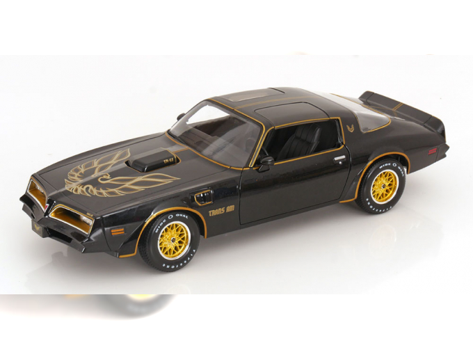 PONTIAC Firebird Trans Am (1978), black metallic / golden