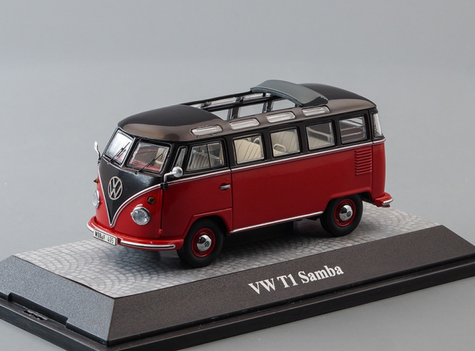 VOLKSWAGEN T1 Samba 1960, red / black