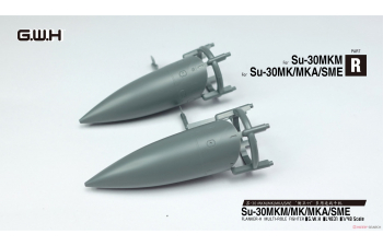 Сборная модель Российский тяжелый истребитель серии-30 ("Flanker-H") MKM/MK/MKA/SME (4 в 1)