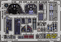 Фототравление для F-105D interior S.A.