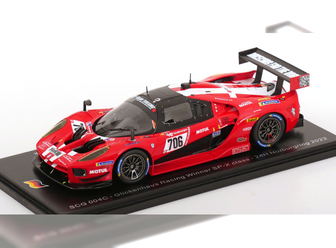 GLICKENHAUS SCG 004c No 706 24h Nuerburgring, Mutsch/Laser/Mailleux/Westbrook (2022)