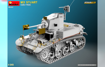 Сборная модель TANK M3 Stuart Military 1945