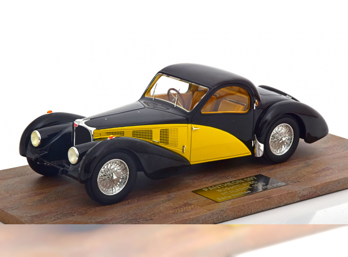 BUGATTI 57SC (1936), gelb/schwarz