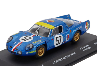 RENAULT Alpine A210 Team Ecurie Savin Calberson №57 24h Le Mans (1968) Alain Leguellec - Alain Serpaggi, Bluette Yellow